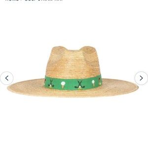 Golf Straw Hat
